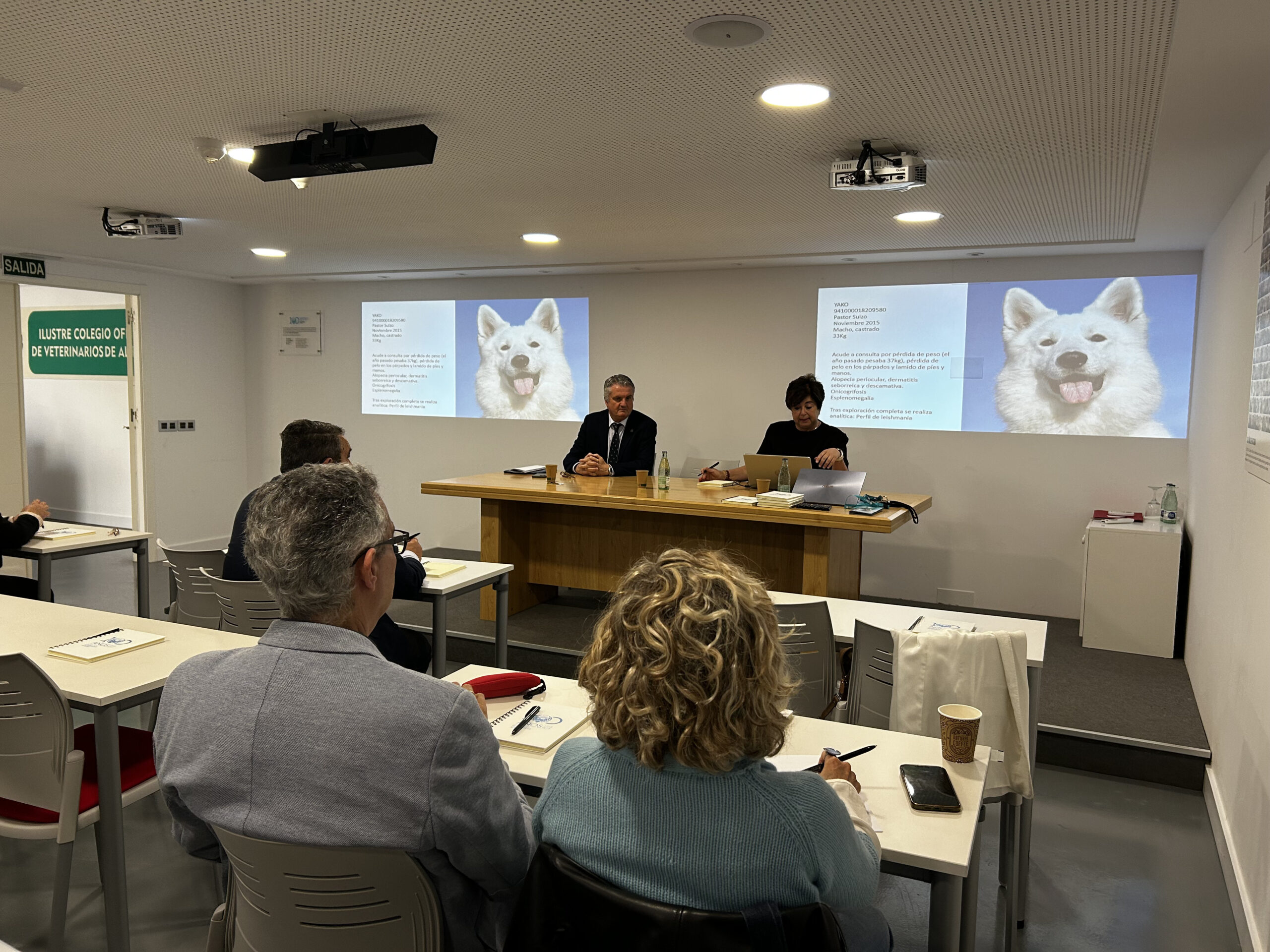 Veterinarios en la jornada